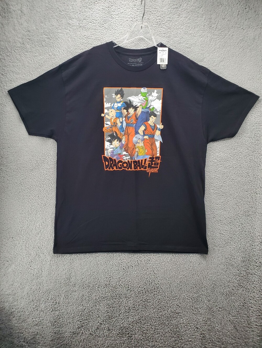 Dragon Ball Z Super T Shirt Mens 3XLB Graphic Black NWT